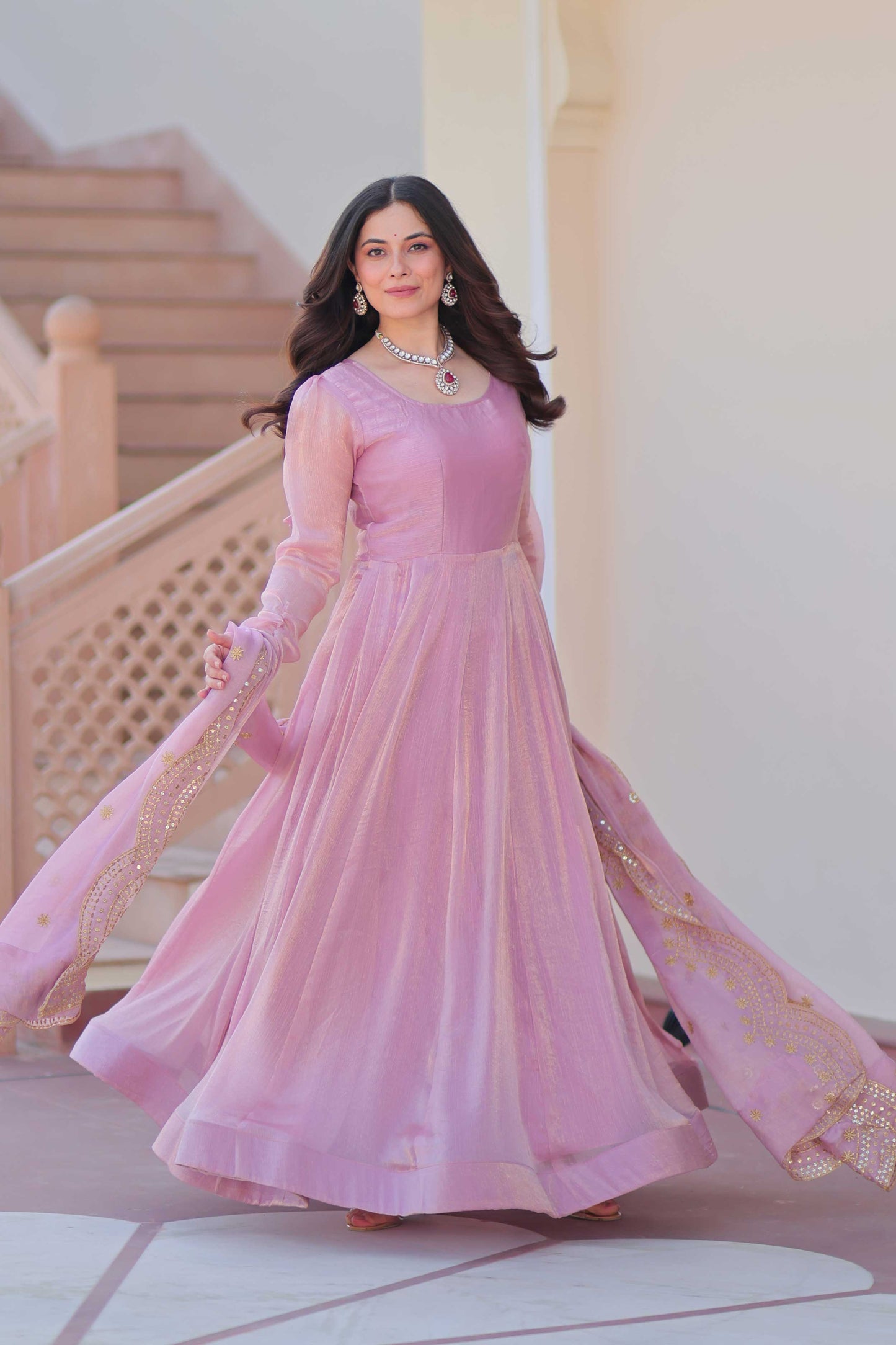 NEW PREMIUM READYMADE GOWN-DUPATTA COLLECTIONS 2025