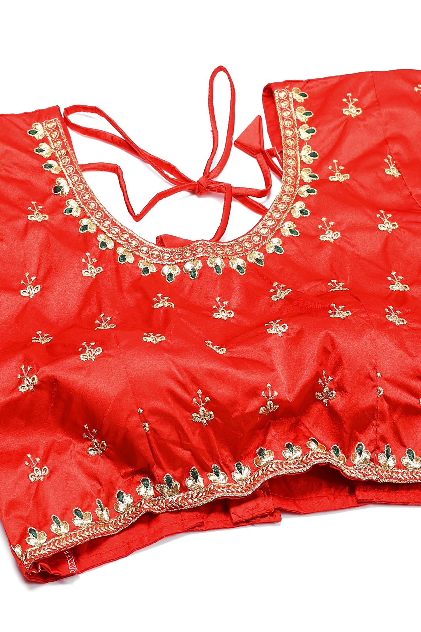 Embroidered Flared Lehenga Choli Set with Dupatta