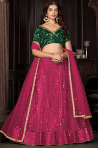 Embroidered Ready to Wear Lehenga & Unstitched Blouse With Dupatta