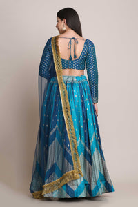 Embellished Lehenga Choli Set with Dupatta