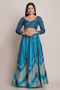 Embellished Lehenga Choli Set with Dupatta