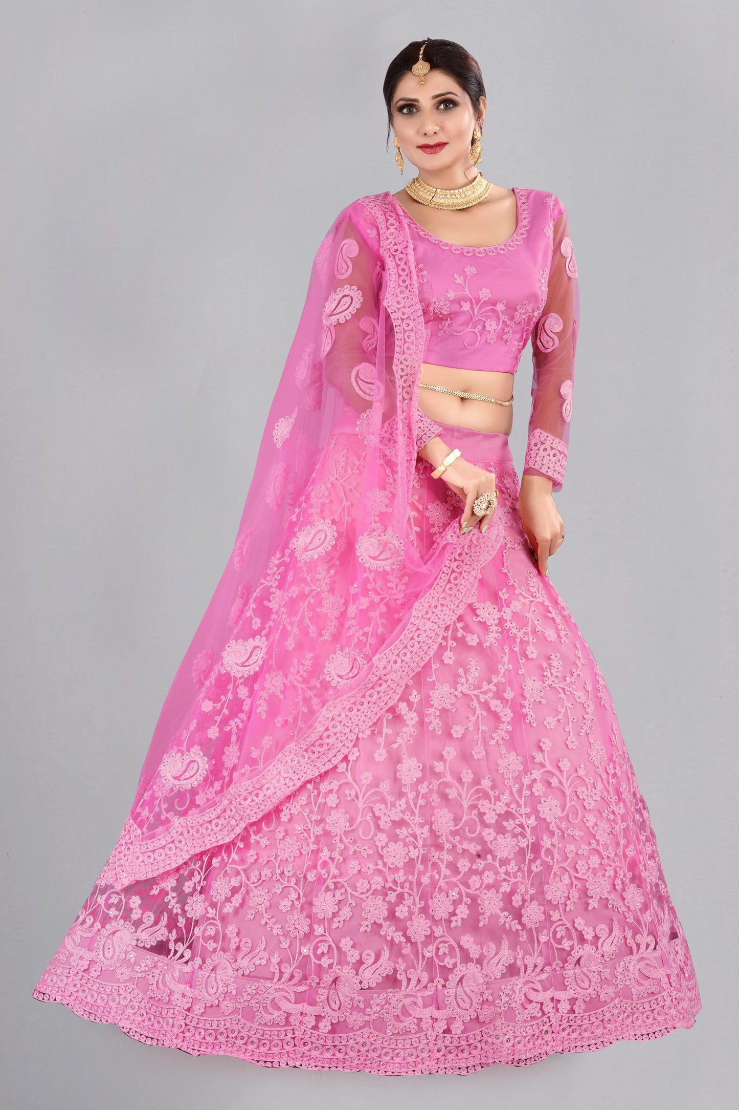 Priety Embroidered Lehenga Choli