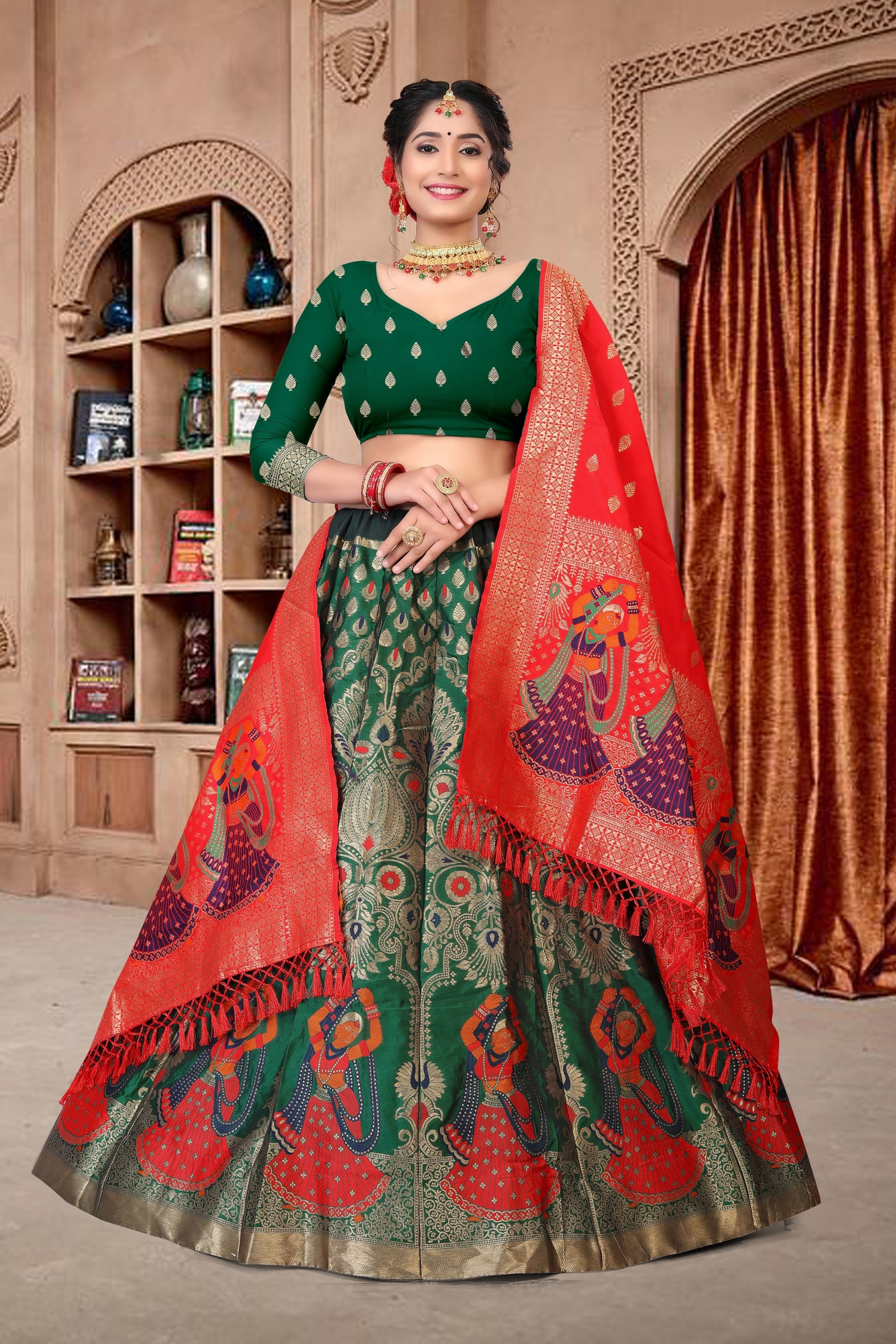 Pakistani and Indian Wedding Wear Bollywood Designer Black Lehenga Choli