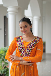 Festive Fusion Kurti – Leheriya x Kutchi Patchwork | Navratri