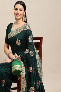 Traditional Saree with Embroidery