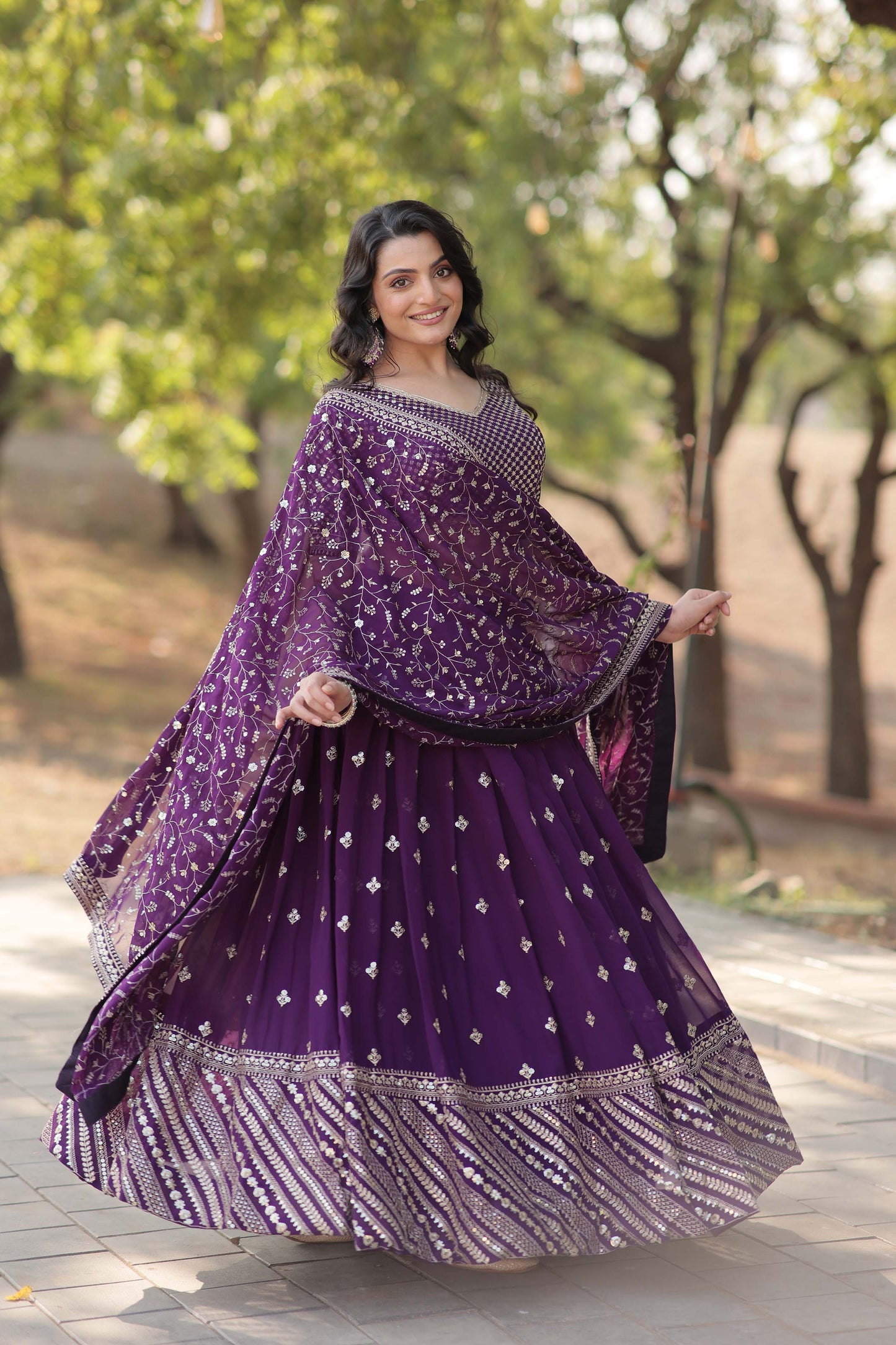 Exclusive Heavy Faux Blooming Lehenga choli collection