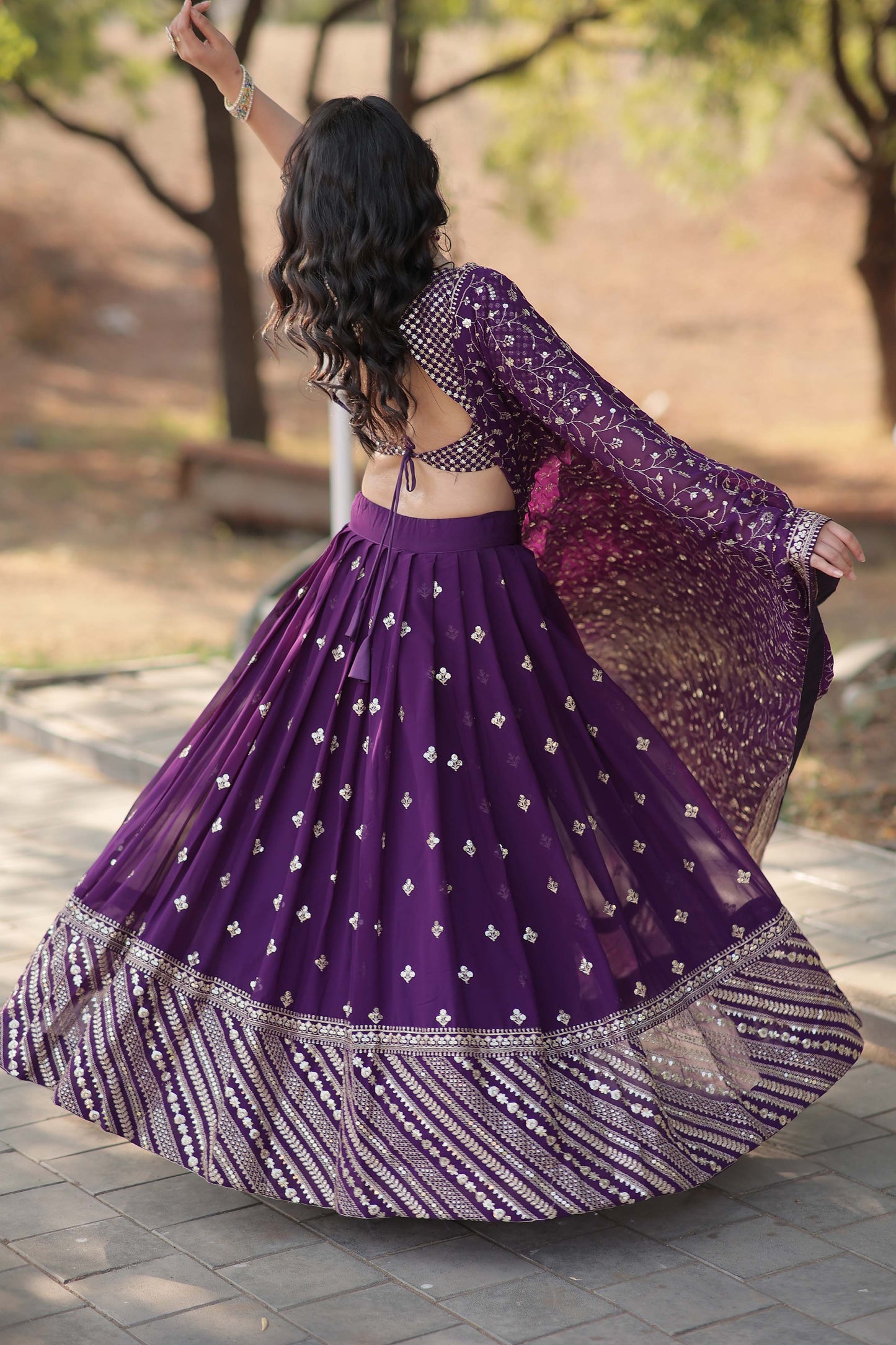 Exclusive Heavy Faux Blooming Lehenga choli collection