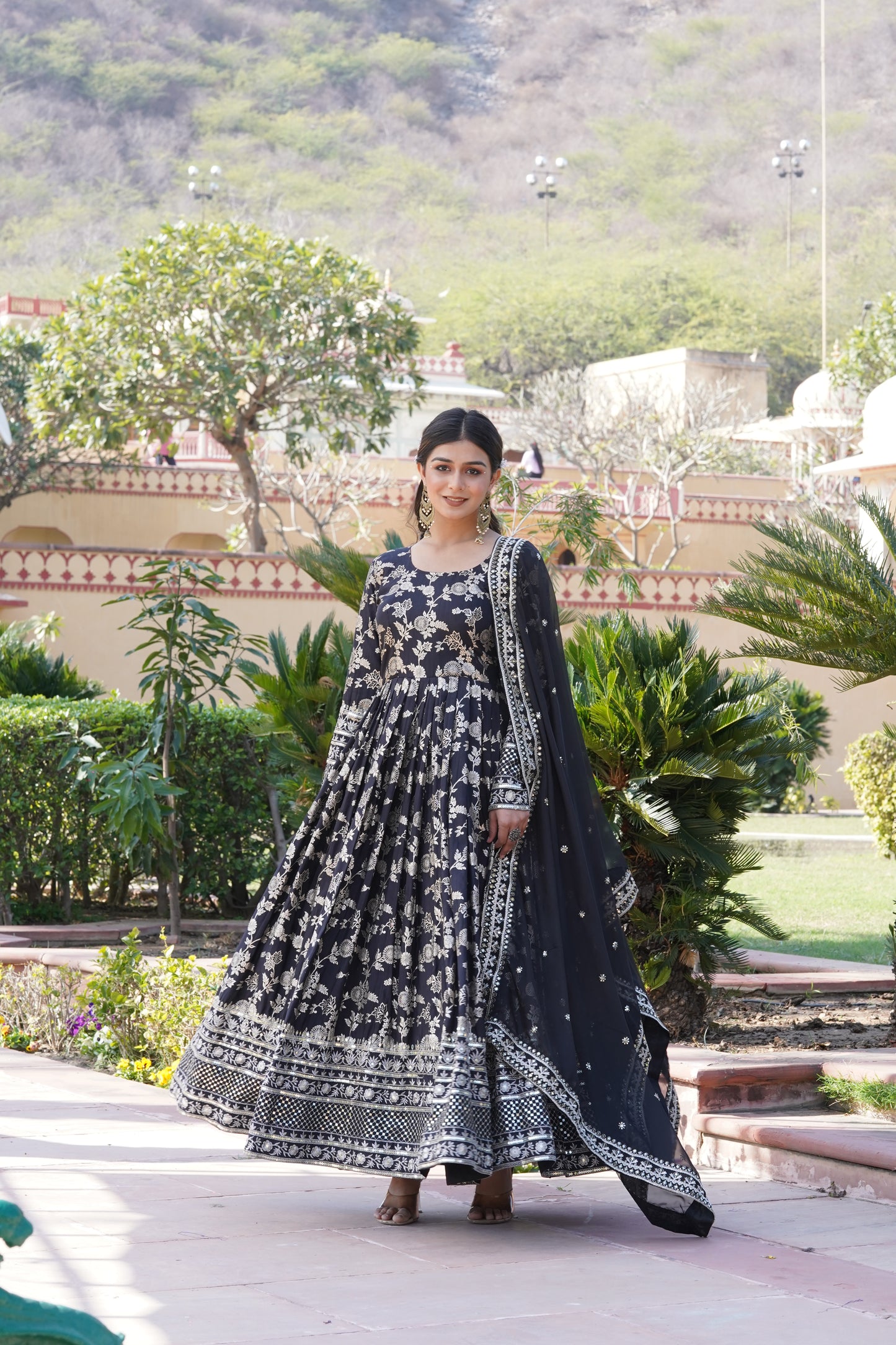 Designer Party Wear Anarkali Suit for Upcoming Wedding/Party/Festivals