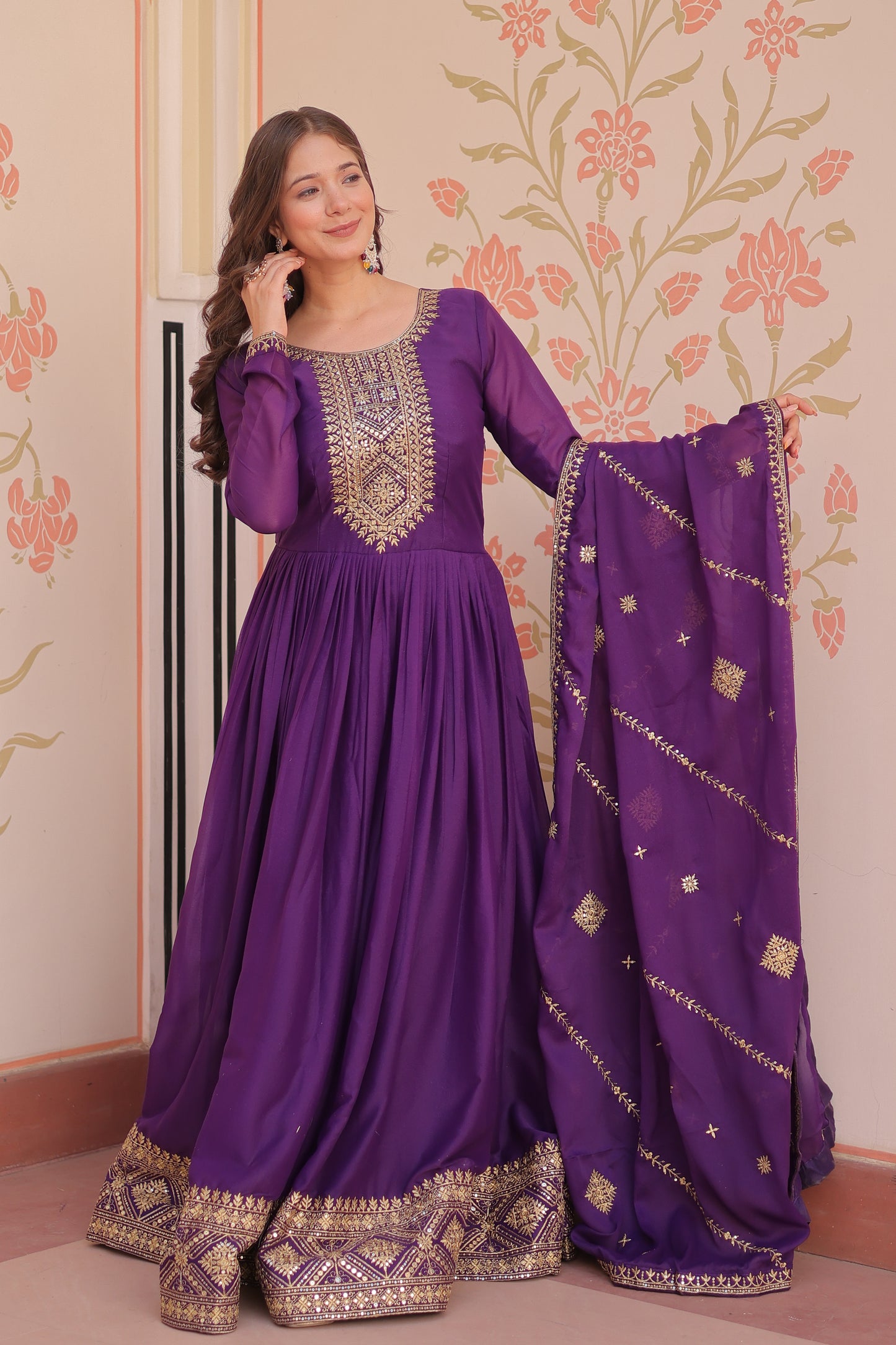 PREMIUM DESIGNER READYMADE Anarkali Gown
