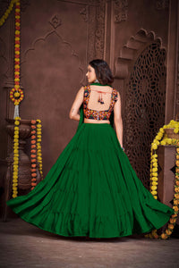 Gujarati Navratri  Lehenga Choli With Dupatta Set for Garba