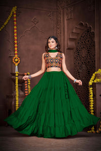 Gujarati Navratri  Lehenga Choli With Dupatta Set for Garba