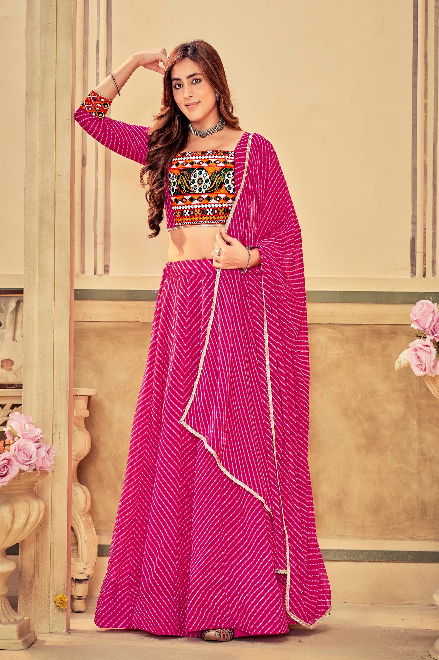 Navratri Lehenga Choli with Dupatta Set