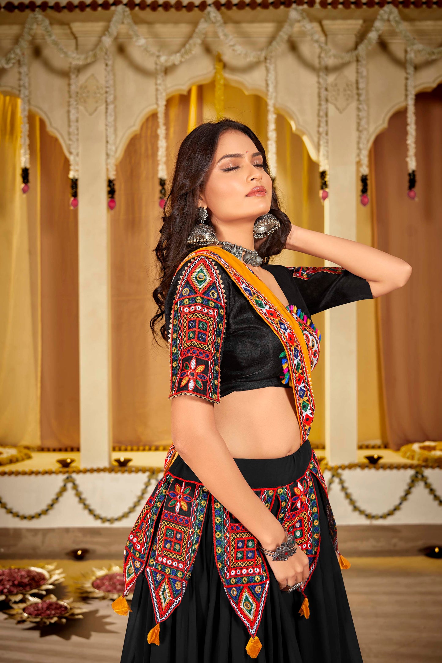 Navratri Lehenga Choli with Dupatta Set