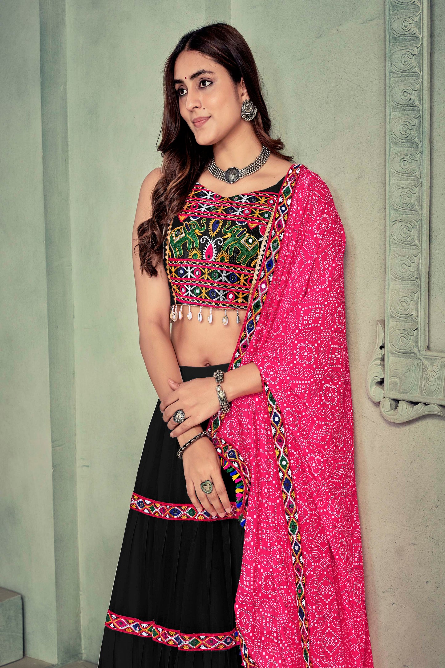 Navratri Lehenga Choli with Dupatta Set