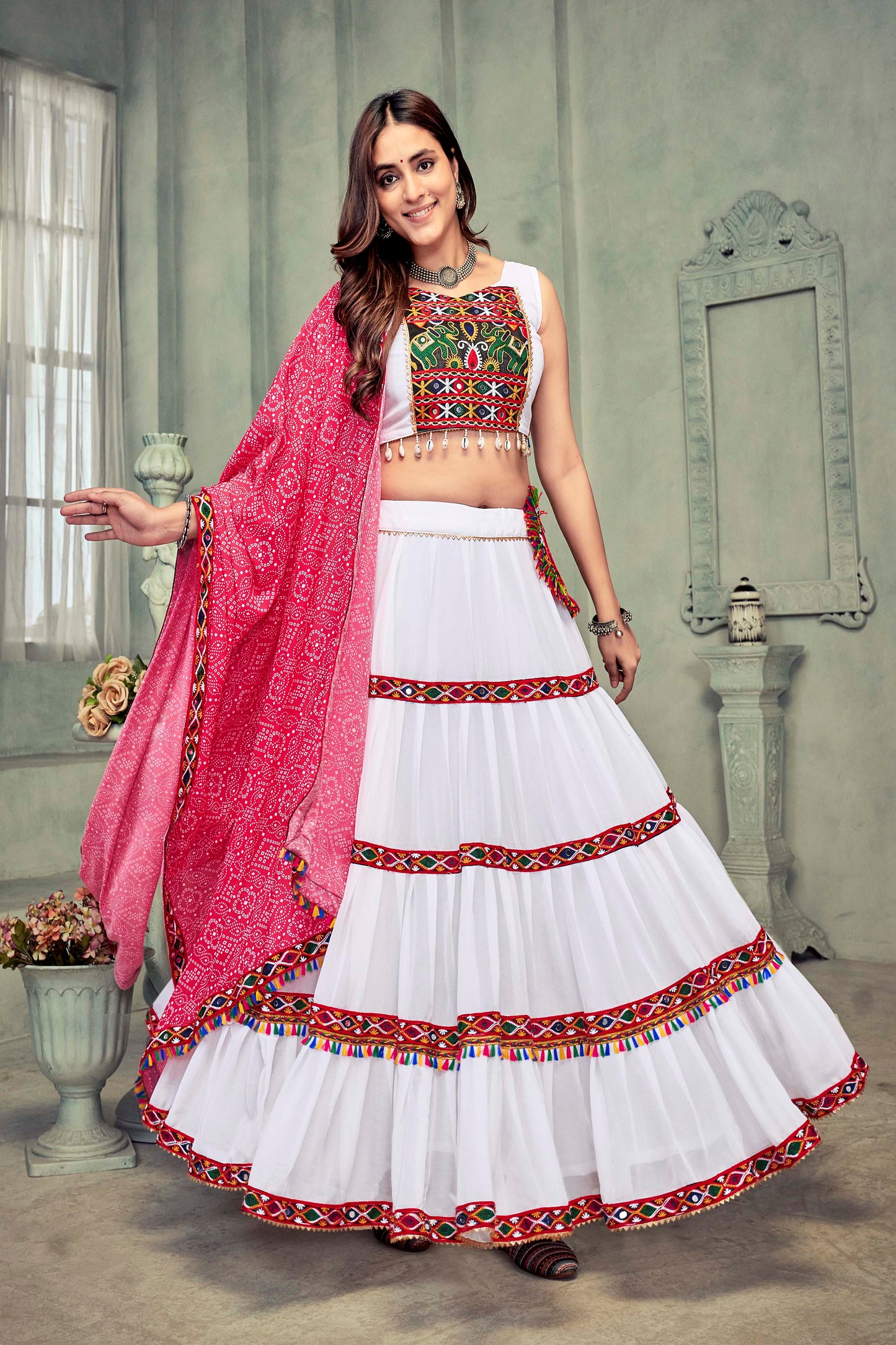 Navratri Lehenga Choli with Dupatta Set