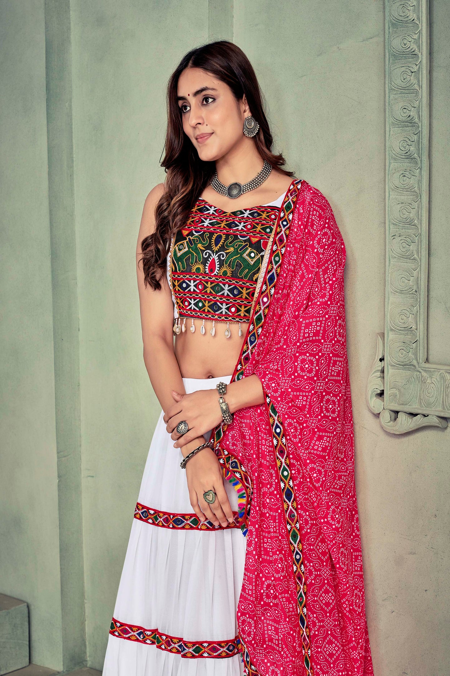 Navratri Lehenga Choli with Dupatta Set