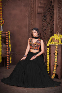 Gujarati Navratri  Lehenga Choli With Dupatta Set for Garba