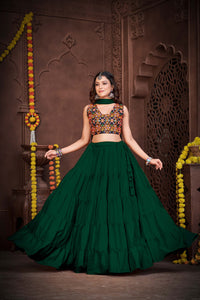 Gujarati Navratri  Lehenga Choli With Dupatta Set for Garba