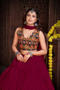 Gujarati Navratri  Lehenga Choli With Dupatta Set for Garba