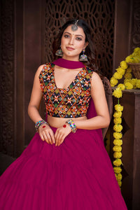 Gujarati Navratri  Lehenga Choli With Dupatta Set for Garba