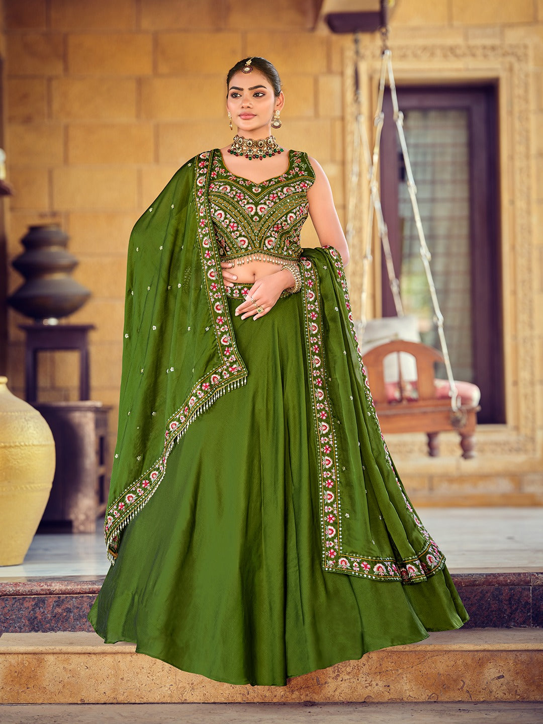 Lehenga Choli with Dupatta
